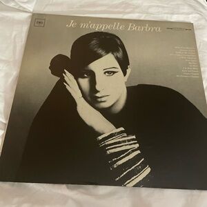 Vintage Barbara Streisand Je M’appelle Barbara vinyl record
